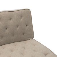 Canapea extensibila Marco material bej 180x80x80cm - 7