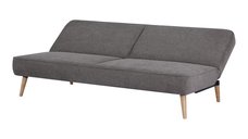 Canapea extensibila Swan, maro, 186 x 113 x 83 cm