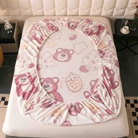 Cearsaf de pat Cocolino cu elastic si 2 fete de perna Nadine 180x200cm - 3