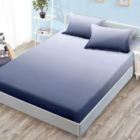 Cearsaf de pat cu elastic si 2 fete de perna Junne Rainbow V7 180x200 cm (Finet) - 1
