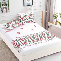 Cearsaf de pat cu elastic si 2 fete de perna Micos 180x200cm (Finet) - 1