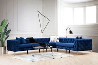 Colțar Como, Albastru marin - 1