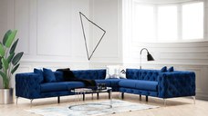 Colțar Como, Albastru marin