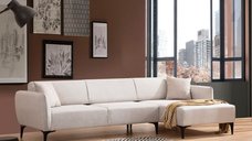 Colțar dreapta Belissimo Bej 270x140x67 cm