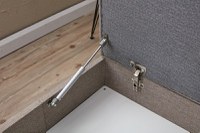 Colțar dreapta Eva Antracit 210x82x195 cm - 5