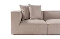 Colțar dreapta Sora Bej 430x75x102 cm - 10