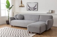Coltar Eddy Corner Gri Deschis - 5