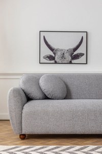 Coltar Eddy Corner Gri Deschis - 8
