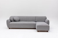Coltar Eddy Corner Gri Deschis - 9