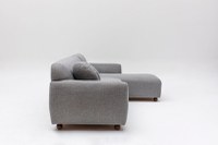 Coltar Eddy Corner Gri Deschis - 11