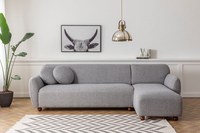Coltar Eddy Corner Gri Deschis - 1