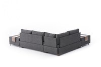 Coltar Extensibil Fly Left Antracit - 9