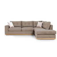 Coltar Stanga Boston Mocha - Crem - Natural 280x225x95 cm - 2