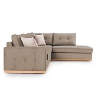 Coltar Stanga Boston Mocha - Crem - Natural 280x225x95 cm - 3