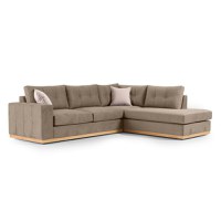 Coltar Stanga Boston Mocha - Crem - Natural 280x225x95 cm - 1