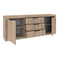Comoda Doha Sonoma 210x45x80.5 cm - 3