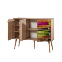 Comodă Mega, Stejar Sonoma - 7