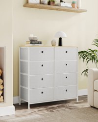 Comoda Songmics Alb 80x30x81.5 cm - 6