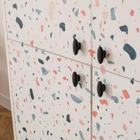 Comodă Terrazzo, Multicolor - 3