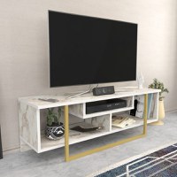 Comoda TV Asal 120 - Ephesus, Gold - 2