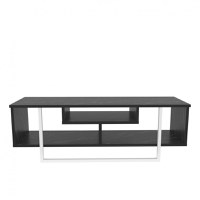 Comoda TV Asal 120 - Negru, Alb - 6