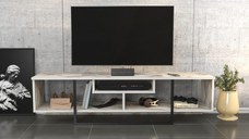 Comoda TV Asal 150 - Negru, Ephesus