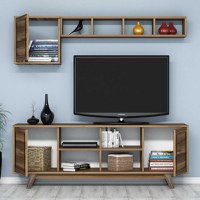 Comoda TV Ayla - Walnut - 2