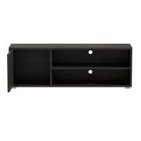 Comoda TV Ellon melamina negru 120x40x41 cm - 4