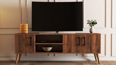 Comoda TV Exxen-1582 din nuc