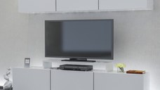 Comoda TV Line - Alb