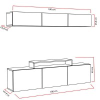 Comoda TV Line - Alb - 7
