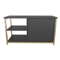 Comoda TV Muskegon - Gold, Antracit - 5