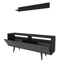 Comoda TV Ola - Negru - 4