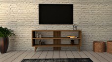 Comoda TV One - Walnut