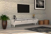 Comoda TV Paris - Alb - 2