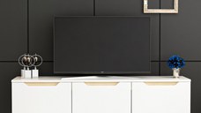 Comoda TV Prag - Alb