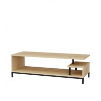 Comoda TV Reilly - Negru, Oak - 4
