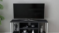Comoda TV Rinaldo - Alb, Antracit