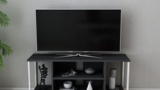 Comoda TV Rinaldo - Alb, Antracit