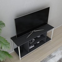 Comoda TV Rinaldo - Alb, Antracit - 3