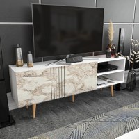 Comoda TV Ronas - Alb - 2