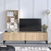 Comoda TV Turid - Sapphire Oak - 1