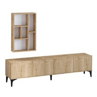 Comoda TV Turid - Sapphire Oak - 4