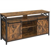 Comoda TV, Vasagle, Maro-Negru, 147x40x76 cm - 2