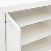 Consola Joanna alb 144x42x80cm - 4