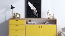 Consola LİORA Oak-Galben