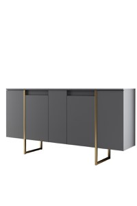 Consolă Luxe Nuc 160x35x80 cm - 7