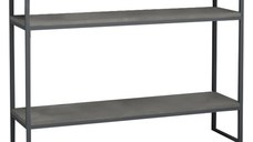 Consola Malloy gri inchis antic 120x33x90cm