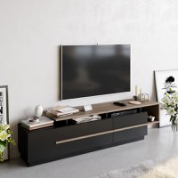 Consola TV Pia Negru 180x46.4x38.9 cm - 1