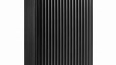 Cos de gunoi Patia negru, 50 l, cu pedala si inchidere soft-close, 40,3 x 33,6 x 62,5 cm